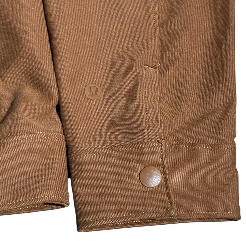 Lululemon City Excursion Jacket Canvas Copper Bro… - image 4